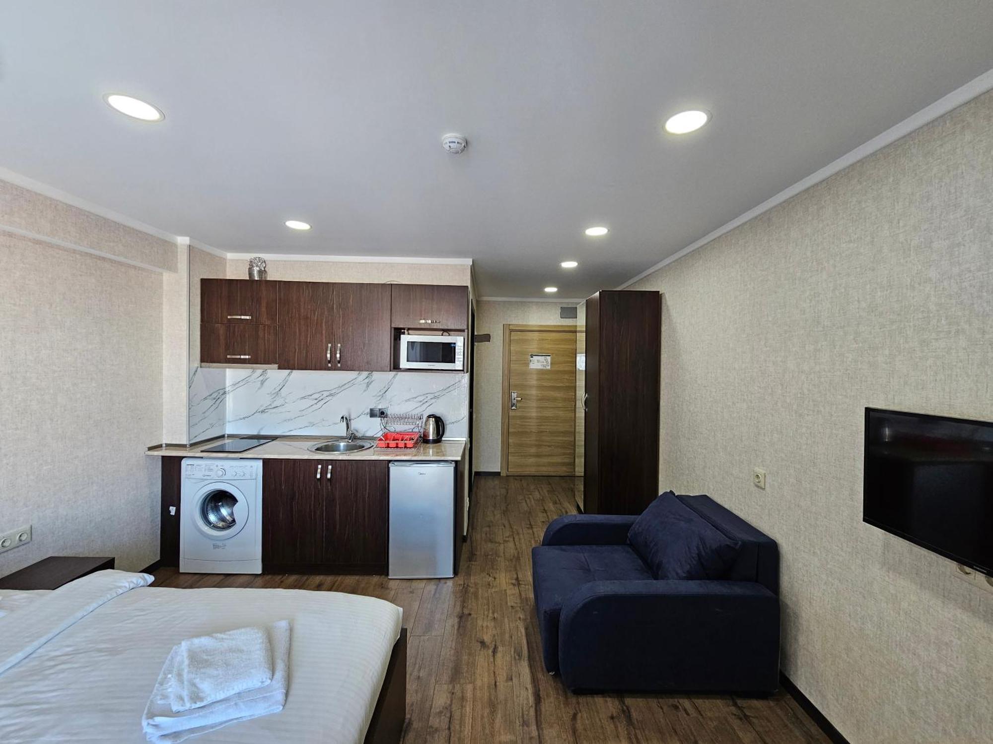 Hotel With Kitchenette And Spa Between Didveli And Crystal Ski Slopes Bakuriani Exterior photo
